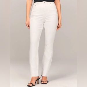 NWT Abercrombie & Fitch Slim Straight Ultra High Rise curve love jeans 26xs